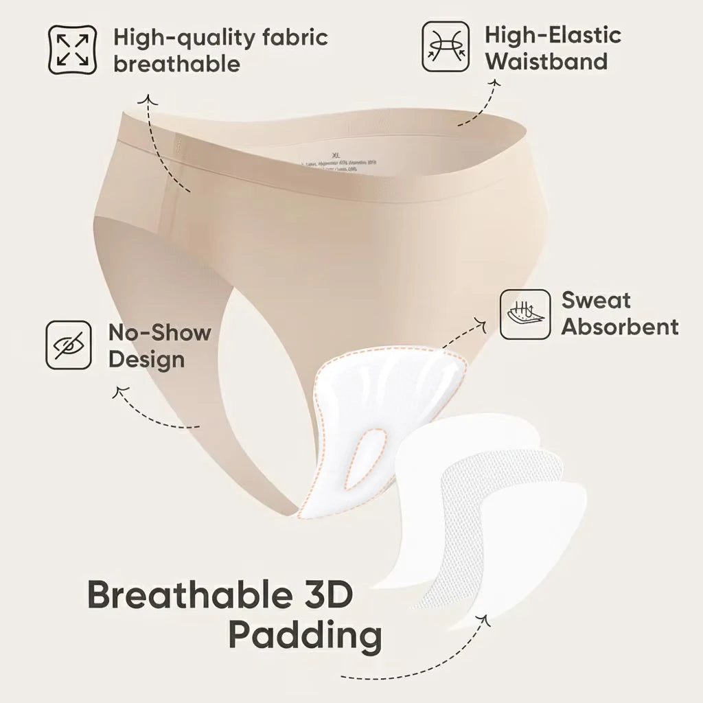 ELVORA Anti Cameltoe Panties
